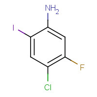 1094759-93-9 4-chloro-5-fluoro-2-iodoaniline chemical structure