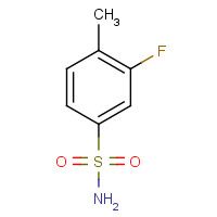 329909-29-7 3-fluoro-4-methylbenzenesulfonamide chemical structure