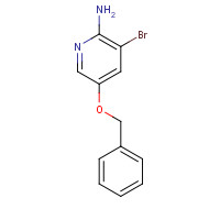 941596-78-7 3-bromo-5-phenylmethoxypyridin-2-amine chemical structure