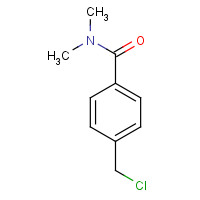 121083-51-0 4-(chloromethyl)-N,N-dimethylbenzamide chemical structure