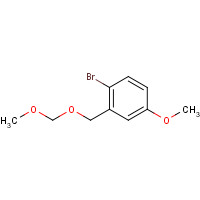 848483-68-1 1-bromo-4-methoxy-2-(methoxymethoxymethyl)benzene chemical structure