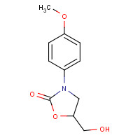 42902-32-9 5-(hydroxymethyl)-3-(4-methoxyphenyl)-1,3-oxazolidin-2-one chemical structure