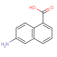 32018-89-6 6-aminonaphthalene-1-carboxylic acid chemical structure