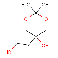 127205-14-5 5-(2-hydroxyethyl)-2,2-dimethyl-1,3-dioxan-5-ol chemical structure