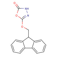 250280-31-0 5-(9H-fluoren-9-ylmethoxy)-3H-1,3,4-oxadiazol-2-one chemical structure