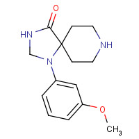 716327-42-3 1-(3-methoxyphenyl)-1,3,8-triazaspiro[4.5]decan-4-one chemical structure