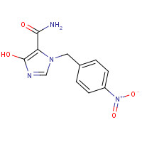 82439-87-0 5-hydroxy-3-[(4-nitrophenyl)methyl]imidazole-4-carboxamide chemical structure
