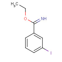 757941-66-5 ethyl 3-iodobenzenecarboximidate chemical structure