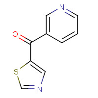 1500787-17-6 pyridin-3-yl(1,3-thiazol-5-yl)methanone chemical structure