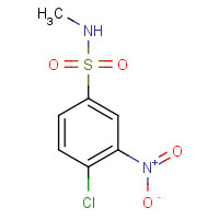 137-48-4 4-chloro-N-methyl-3-nitrobenzenesulfonamide chemical structure