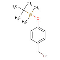 120506-39-0 [4-(bromomethyl)phenoxy]-tert-butyl-dimethylsilane chemical structure
