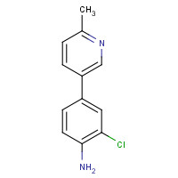 1400287-48-0 2-chloro-4-(6-methylpyridin-3-yl)aniline chemical structure