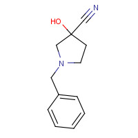 118937-13-6 1-benzyl-3-hydroxypyrrolidine-3-carbonitrile chemical structure