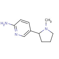 22790-82-5 5-(1-methylpyrrolidin-2-yl)pyridin-2-amine chemical structure