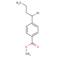 160505-17-9 methyl 4-(1-bromobutyl)benzoate chemical structure