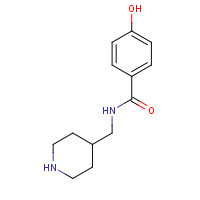 471254-20-3 4-hydroxy-N-(piperidin-4-ylmethyl)benzamide chemical structure