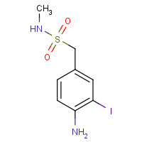 151140-66-8 1-(4-amino-3-iodophenyl)-N-methylmethanesulfonamide chemical structure