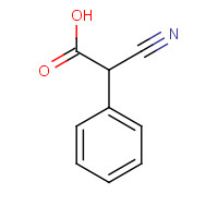 14025-79-7 2-cyano-2-phenylacetic acid chemical structure