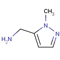 863548-52-1 (2-methylpyrazol-3-yl)methanamine chemical structure