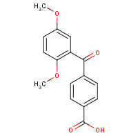 93012-66-9 4-(2,5-dimethoxybenzoyl)benzoic acid chemical structure