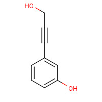 151057-25-9 3-(3-hydroxyprop-1-ynyl)phenol chemical structure