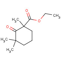 7507-68-8 ethyl 1,3,3-trimethyl-2-oxocyclohexane-1-carboxylate chemical structure