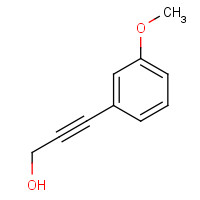 27913-19-5 3-(3-methoxyphenyl)prop-2-yn-1-ol chemical structure