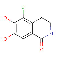 1429438-69-6 5-chloro-6,7-dihydroxy-3,4-dihydro-2H-isoquinolin-1-one chemical structure