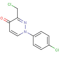1314389-24-6 3-(chloromethyl)-1-(4-chlorophenyl)pyridazin-4-one chemical structure