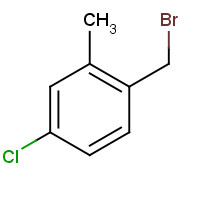 122488-73-7 1-(bromomethyl)-4-chloro-2-methylbenzene chemical structure