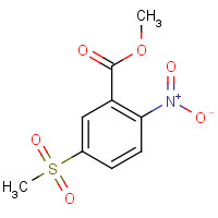 949033-22-1 methyl 5-methylsulfonyl-2-nitrobenzoate chemical structure