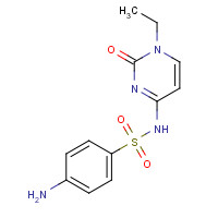 17784-12-2 4-amino-N-(1-ethyl-2-oxopyrimidin-4-yl)benzenesulfonamide chemical structure