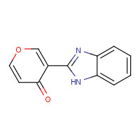 951-74-6 3-(1H-benzimidazol-2-yl)pyran-4-one chemical structure