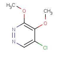 111232-38-3 5-chloro-3,4-dimethoxypyridazine chemical structure