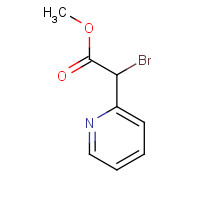 52458-81-8 methyl 2-bromo-2-pyridin-2-ylacetate chemical structure