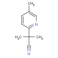929021-97-6 2-methyl-2-(5-methylpyridin-2-yl)propanenitrile chemical structure
