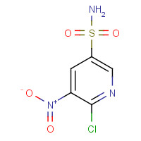 98136-61-9 6-chloro-5-nitropyridine-3-sulfonamide chemical structure