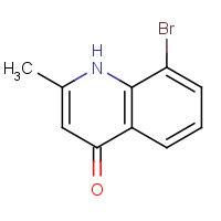 1201-08-7 8-bromo-2-methyl-1H-quinolin-4-one chemical structure