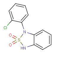 1033225-66-9 3-(2-chlorophenyl)-1H-2$l^{6},1,3-benzothiadiazole 2,2-dioxide chemical structure