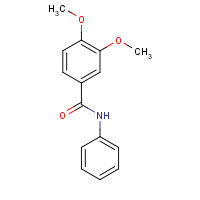 1522-67-4 3,4-dimethoxy-N-phenylbenzamide chemical structure