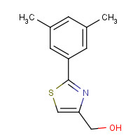 885278-84-2 [2-(3,5-dimethylphenyl)-1,3-thiazol-4-yl]methanol chemical structure
