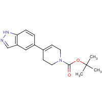 1383705-89-2 tert-butyl 4-(1H-indazol-5-yl)-3,6-dihydro-2H-pyridine-1-carboxylate chemical structure