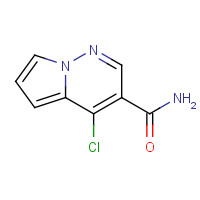 1400688-75-6 4-chloropyrrolo[1,2-b]pyridazine-3-carboxamide chemical structure