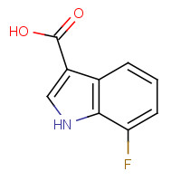 858515-66-9 7-fluoro-1H-indole-3-carboxylic acid chemical structure
