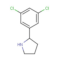 887344-13-0 2-(3,5-dichlorophenyl)pyrrolidine chemical structure