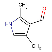2199-62-4 2,4-dimethyl-1H-pyrrole-3-carbaldehyde chemical structure