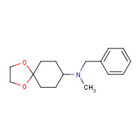 202394-24-9 N-benzyl-N-methyl-1,4-dioxaspiro[4.5]decan-8-amine chemical structure
