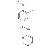 85366-75-2 3-amino-4-methoxy-N-pyridin-2-ylbenzamide chemical structure