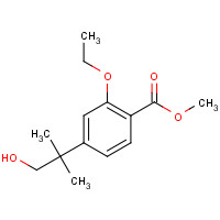 870007-45-7 methyl 2-ethoxy-4-(1-hydroxy-2-methylpropan-2-yl)benzoate chemical structure