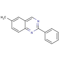 121910-86-9 6-methyl-2-phenylquinazoline chemical structure